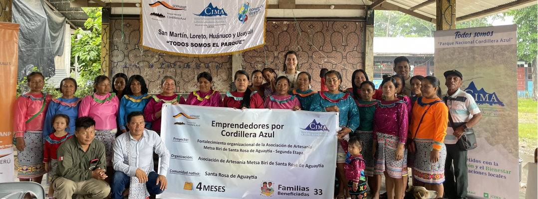 Emprendedores por Cordillera Azul: Fortaleciendo a las Artesanas y Artesanos de Santa Rosa de Aguaytía
