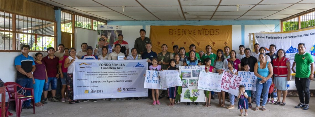 Cooperativa agraria se suma a la conservación del Parque Nacional Cordillera Azul