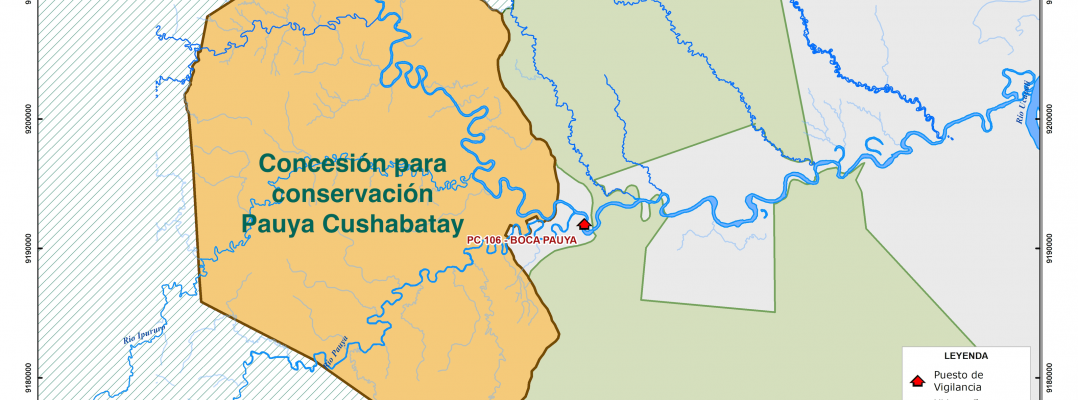 Gobierno regional de Loreto y CIMA firman el contrato para el manejo de la nueva Concesión para Conservación Pauya Cushabatay 