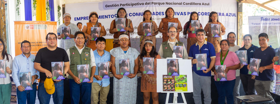 Parque Nacional Cordillera Azul consolida trabajo con comunidades nativas mediante suscripción de acuerdos de conservación