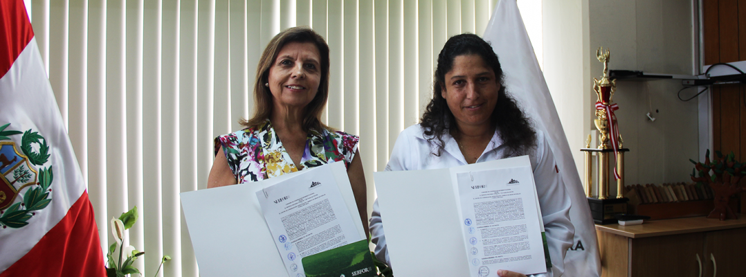 CIMA y SERFOR firman convenio